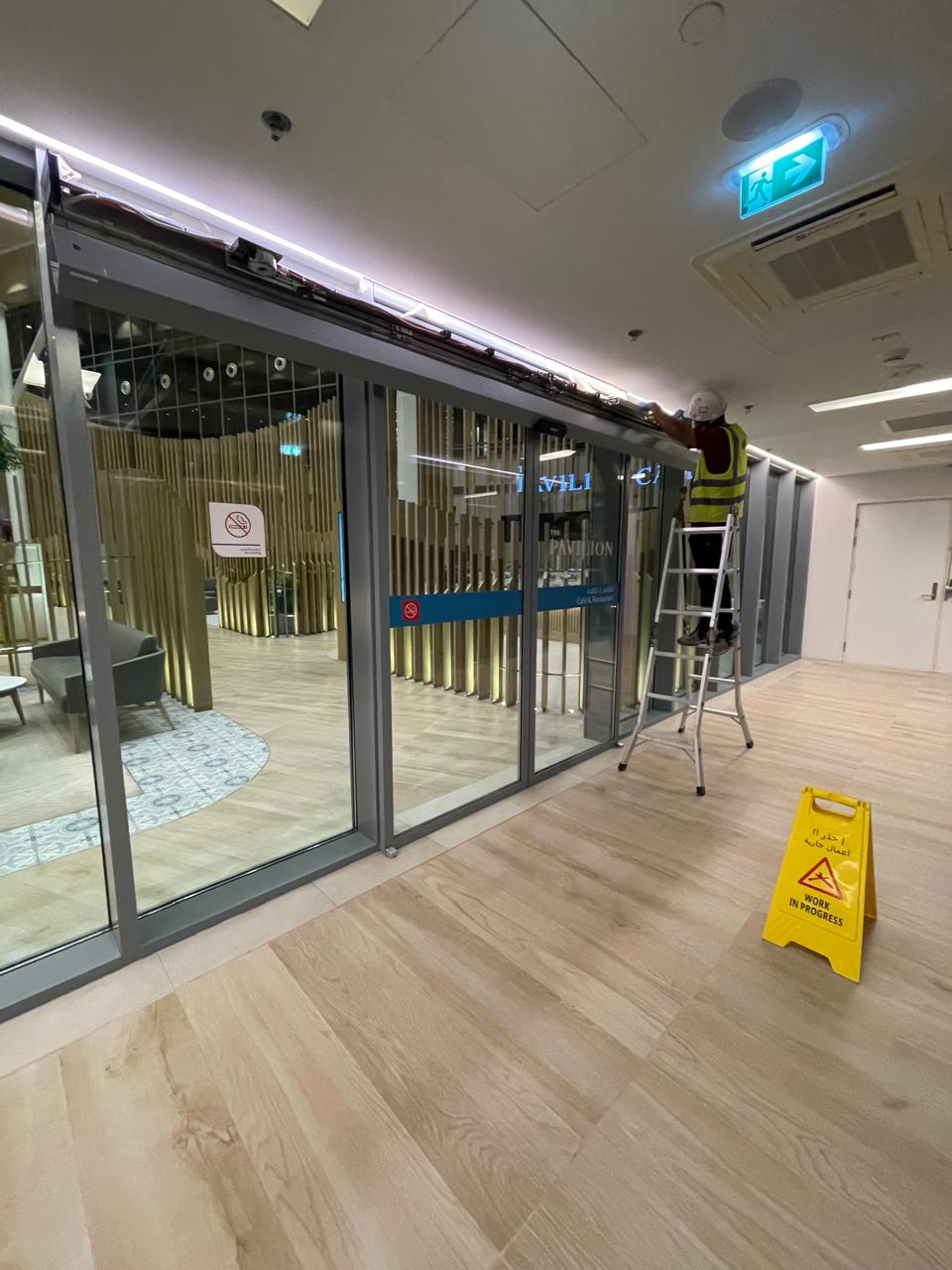 Automatic door sensor types and functions UAE